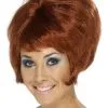 Beehive Perücke 60er Braun