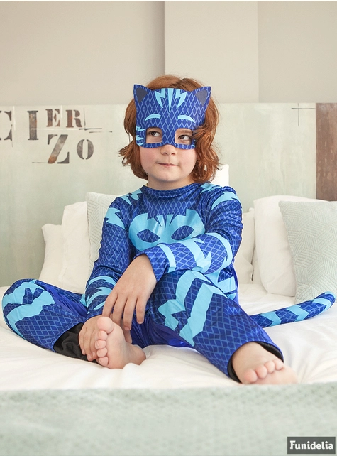 Catboy Kostüm Für Kinder PJ Masks Pyjamahelden 11 Catboy Kostüm Für Kinder PJ Masks Pyjamahelden – Bild 9