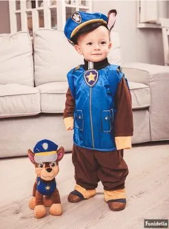 Chase Kostüm Für Kinder Aus Paw Patrol -Zeichentrickfilm Verkäufe chase kostum fur kinder aus paw patrol 3