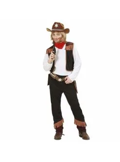 Cowboy Des Wilden Westens Kostüm Für Jungen