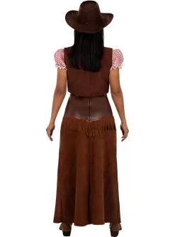 Cowgirl Kostüm Deluxe Für Damen -Zeichentrickfilm Verkäufe cowgirl kostum deluxe fur damen 4