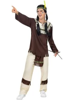 Indianer Kostüm Für Herren In Großer Größe