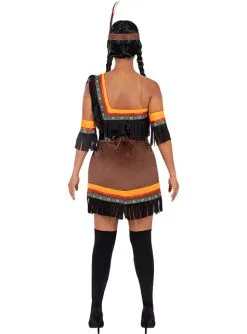 Indianerin Kostüm Deluxe -Zeichentrickfilm Verkäufe indianerin kostum deluxe fur damen 4