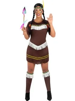 Indianerin Kostüm In Großer Größe -Zeichentrickfilm Verkäufe indianerin kostum fur damen in groer groe 2