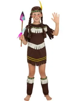 Indianerin Kostüm Für Mädchen