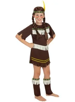 Indianerin Kostüm Für Mädchen -Zeichentrickfilm Verkäufe indianerin kostum fur madchen 3