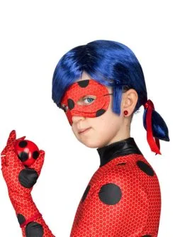 Ladybug Kostüm Mit Perücke Und Jojo Für Mädchen -Zeichentrickfilm Verkäufe ladybug kostum mit perucke und jojo fur madchen 4