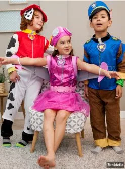 Skye Kostüm Für Kinder Paw Patrol -Zeichentrickfilm Verkäufe skye kostum fur madchen aus paw patrol 3