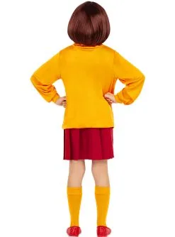 Velma Kostüm Für Mädchen - Scooby Doo -Zeichentrickfilm Verkäufe velma kostum fur madchen scooby doo 3