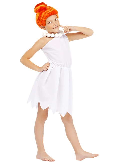 Wilma Feuerstein Kostüm Für Mädchen - Familie Feuerstein 3 Wilma Feuerstein Kostüm Für Mädchen - Familie Feuerstein